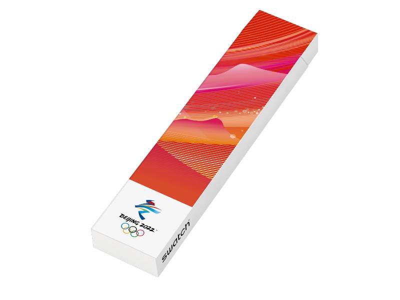 SWATCH CHARM OF CALLIGRAPHY BEIJING 2022 COLLECTION SO28Z105